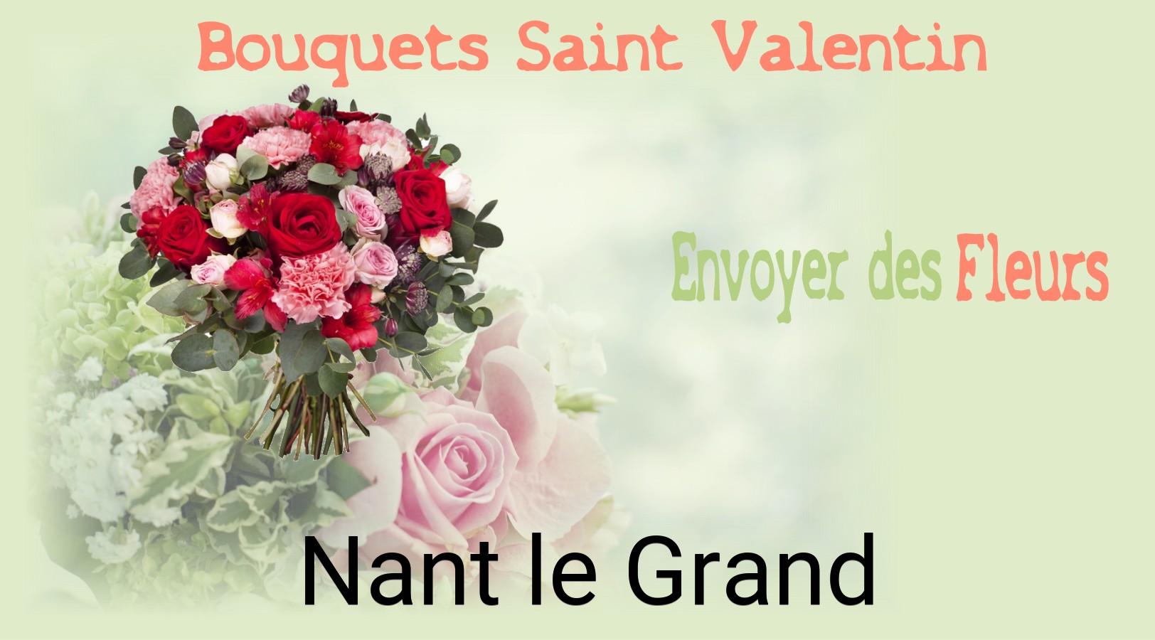 Roses de Saint-Valentin livrées à Nant-le-Grand